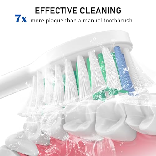 ELFIN Electric Toothbrush Heads 4-Pack for Philips Sonicare