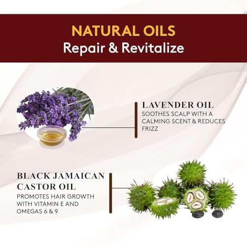 OKAY Black Jamaican Castor Oil with Lavender - 4 Oz for Hair & Skin