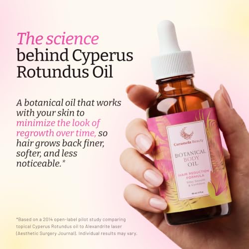 Cyperus Rotundus Body Oil - After-Shave Moisturizer with Jojoba & Rosehip - 60ml