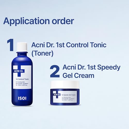 ISOI ACNI Plant-Based Acne Toner for Sensitive & Oily Skin - 130ml