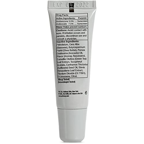 Anthony SPF 25 Lip Balm 4-Pack with Green Tea & Shea Butter