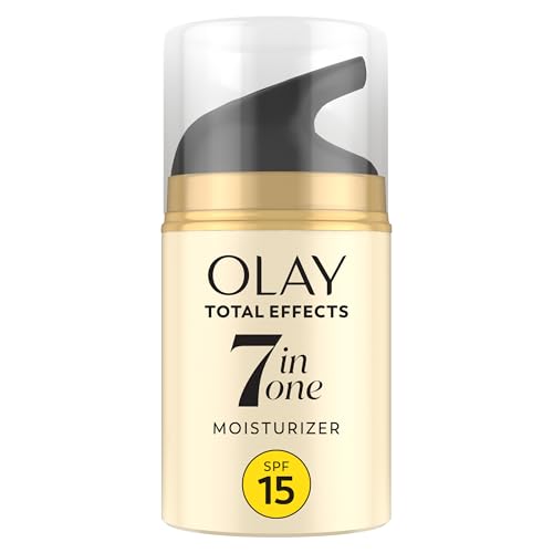Olay Total Effects 7-in-1 Anti-Aging Face Moisturizer, Fragrance-Free SPF 15