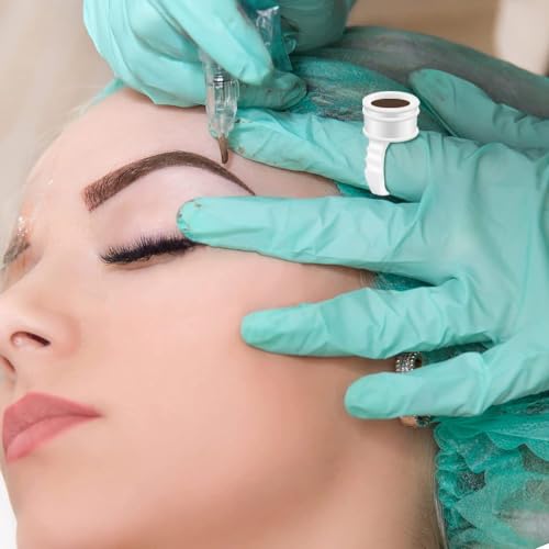 Disposable Glue Rings for Eyelash Extensions & Nail Art - 400pcs