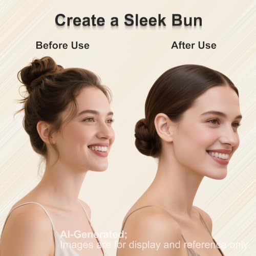 SUNBIRD Boar Bristle Slick Back Hair Brush for Frizz Control & Shine