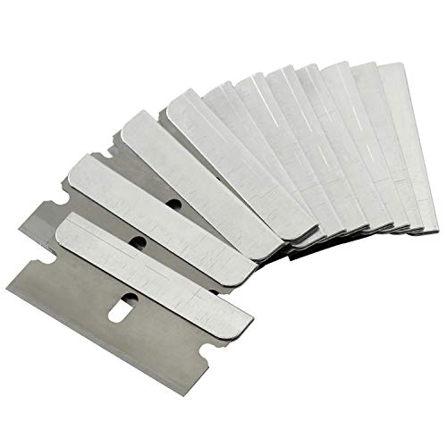 Bates Single Edge Razor Blades, 400 Pack, Premium Steel Utility Blades