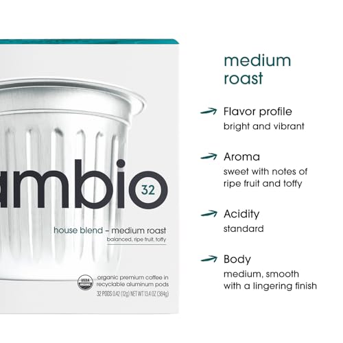 Cambio Roasters Organic Medium Roast Coffee Pods - 10ct