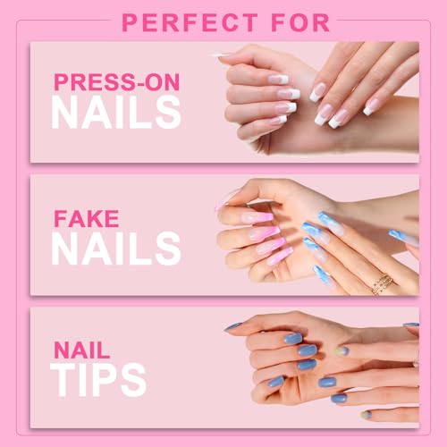 Mevanchica Extra Strong Nail Glue for Press-On & Acrylic Nails