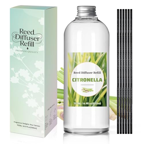 Citronella Reed Diffuser Oil Refill - 16.9oz for Large Spaces