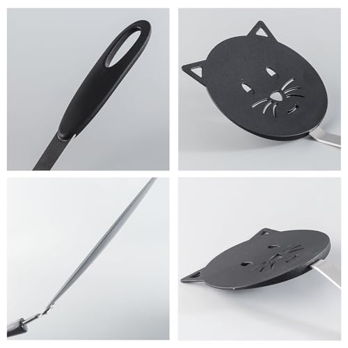 Cat Shape Nylon Turner Spatula for Non-Stick Cookware
