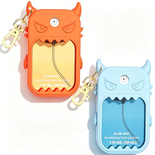 Touchland 1oz Silicone Keychain Case - Cute Devil Monster Design