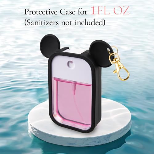 TERPINK Silicone Case for Touchland Spray - Mouse Design with Keychain
