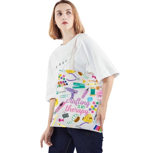 WZMPA Crafting Therapy T-Shirt - Creative Hobbies Gift for Crafters