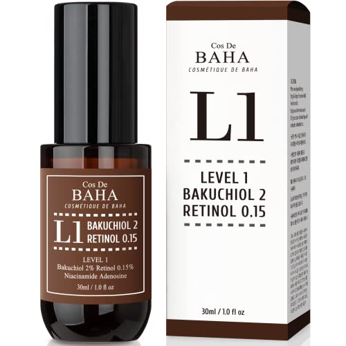 Cos De BAHA Bakuchiol 2% + Retinol 0.15% Face Serum - Gentle Night Serum