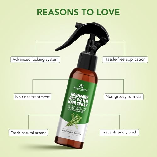 Botanic Hearth Rosemary & Rice Water Hair Growth Spray - 6.8 fl oz