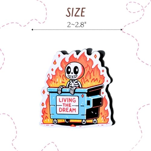 Funny Refrigerator Magnets Set - 30 Cute & Unique Designs