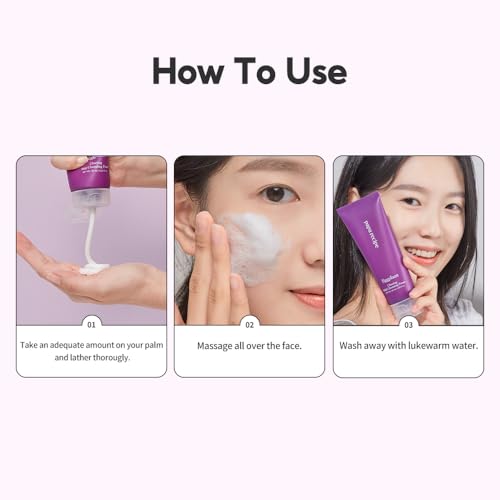 Papa Recipe Eggplant Moisturizing Facial Cleansing Foam for Sensitive Skin