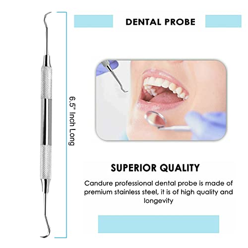 Dental Scaler & Tartar Remover Kit - Stainless Steel Teeth Cleaning Tools for Professionals & Home Use