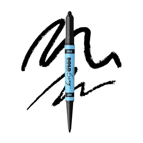 Black Radiance Bold & Sexy Waterproof Gel Eyeliner 0.02oz Dual-Ended, Buildable & Smudge-Proof
