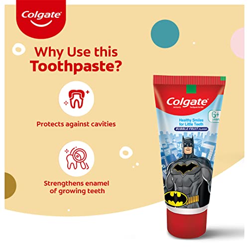 Colgate Kids Batman Glow in the Dark Toothpaste - 80g