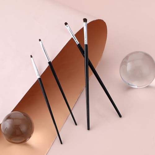8-Piece Eye Makeup Brush Set with Soft Pony Hair Bristles
