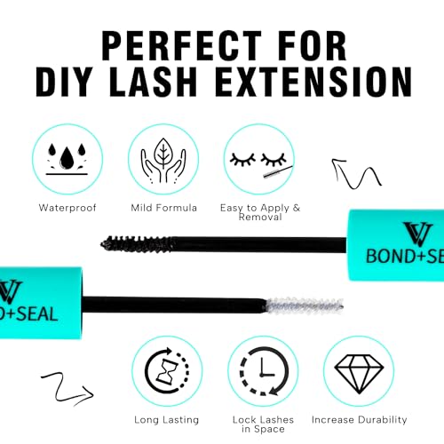 VAVALASH Black Waterproof Lash Bond & Seal 2-in-1 Eyelash Extension Glue