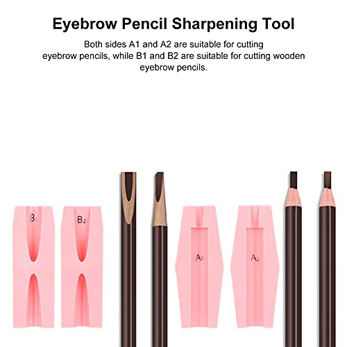 4-in-1 Duckbill Eyebrow Pencil Sharpener - Portable Cosmetic Shaping Tool