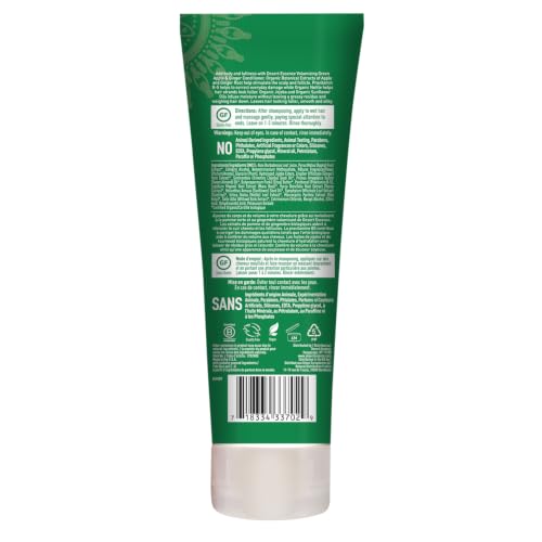 Desert Essence Green Apple & Ginger Volumizing Conditioner, 8 Fl Oz