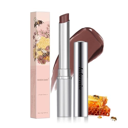 BAISEN DIARY Honey Lipstick Tinted Lip Balm - Hydrating Sheer Color