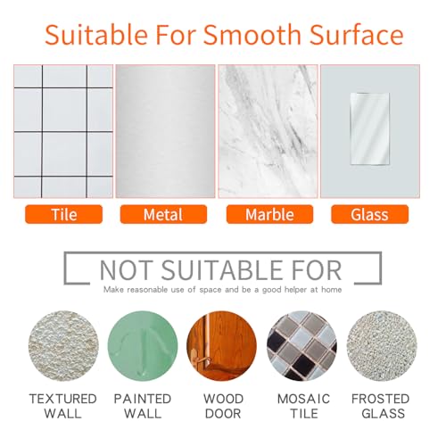 Self-Draining Soap Dish Holder 2 Pack - Wall Mounted, Clear Plastic