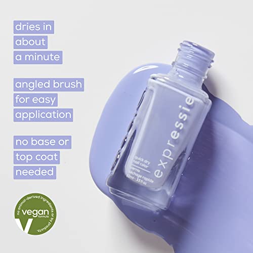 essie Expressie Quick-Dry Vegan Nail Polish - Saffr-on The Move