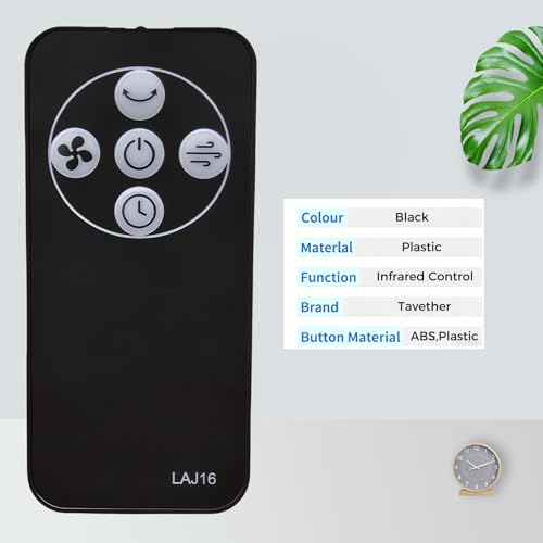 Replacement Remote Control for Cascade MK-TF0001 & Sunter 40" Tower Fan