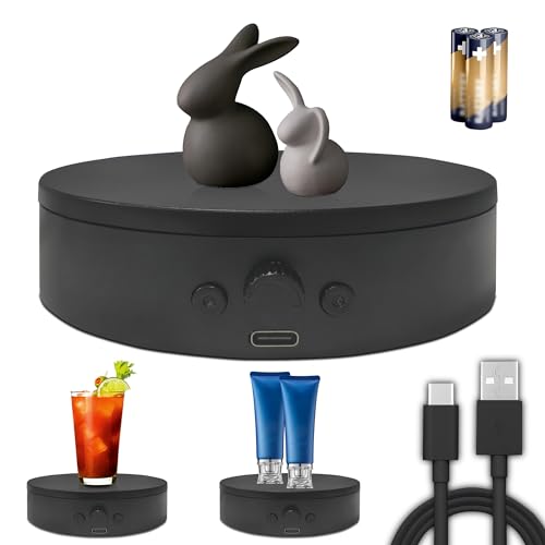 360° Motorized Rotating Display Stand for Jewelry & Accessories