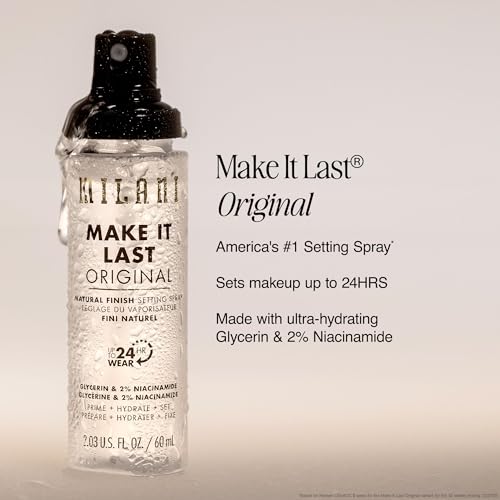 Milani Make It Last Setting Spray & Primer - Hydrating, 24-Hour Wear