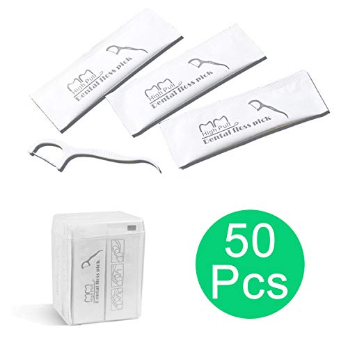 Sedrick Micro Dental Floss Picks - 50 Count, Individually Wrapped