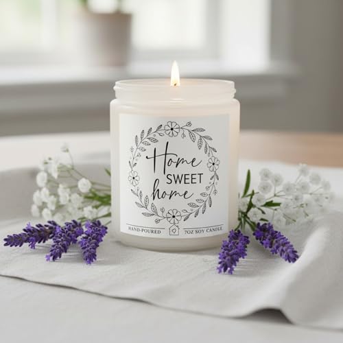 Lavender Scented Candle for Housewarming Gifts | Eco-Friendly & Relaxing