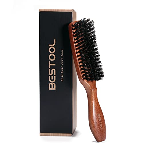 BESTOOL Boar Bristle Hair Brush for Detangling & Styling