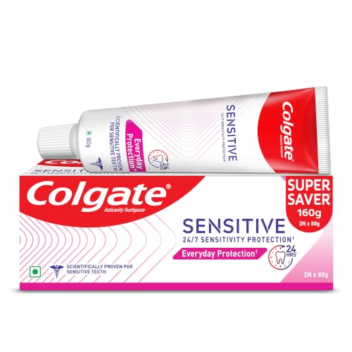 Colgate Sensitive Toothpaste 160g Dual Pack for Sensitive Teeth & Healthy Gums