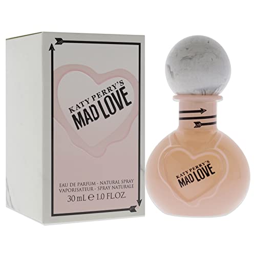 Katy Perry Mad Love Eau de Parfum for Women, Fruity Floral Scent, 1 fl. oz.