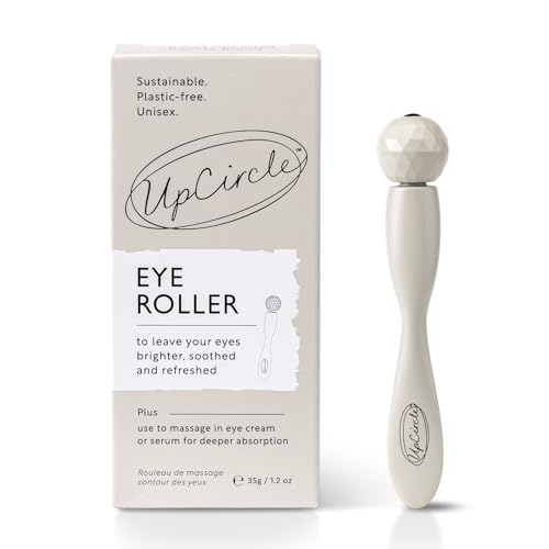 UpCircle Unisex Metal & Plastic-Free Eye Roller for Dark Circles & Puffiness
