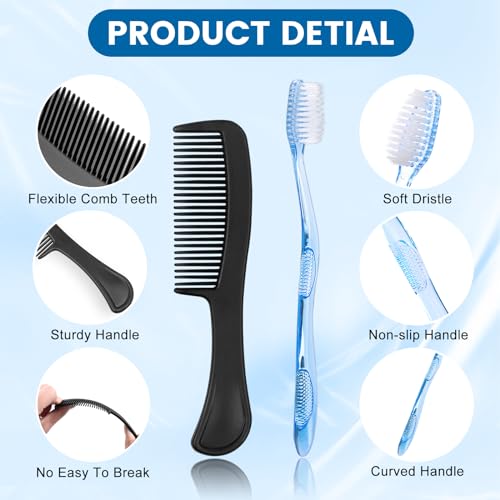 10 Set Personal Hygiene Kit - 7-in-1 Travel Toiletry Kits