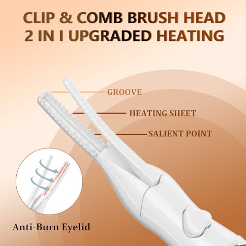 Acavado USB Rechargeable Heated Eyelash Curler - 3 Temperature Modes