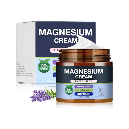 Soothing Magnesium Lotion for Kids & Adults - Lavender Body Cream