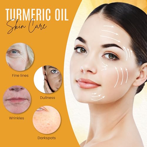 Organic Turmeric Face Oil for Dark Spots & Hydration - 60ml