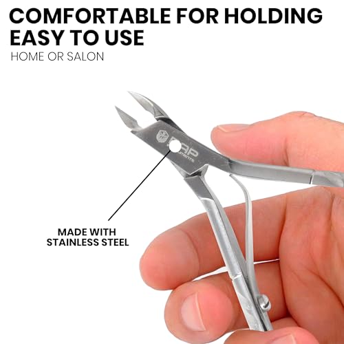 Professional Stainless Steel Cuticle Nipper – Precision Nail Care Tool