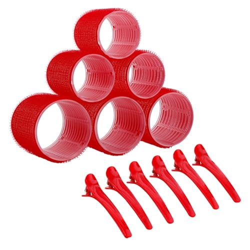 Bella Sleep + Spa Self-Grip Hair Roller Set - 12-Piece Heatless Curlers