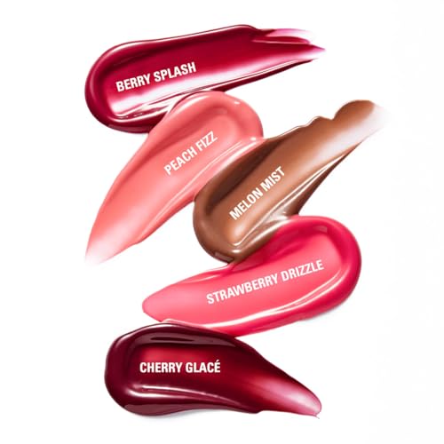 Revolution Kiss Drip Water Lip Tint - Strawberry Drizzle, Sheer & Hydrating