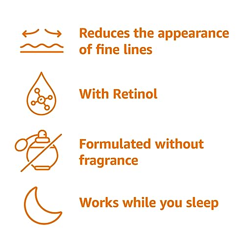 Amazon Basics Retinol Eye Cream - Fragrance Free, Reduces Fine Lines, 0.5 oz