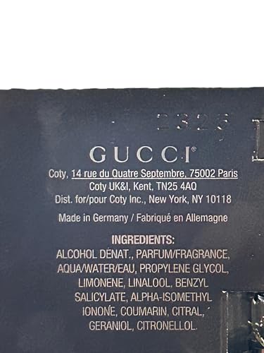 Gucci Guilty Eau De Toilette for Men - 3 Mini Travel Size Vials (1.5 ML each)