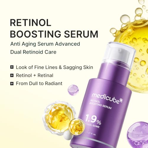 Medicube Retinol Boosting Serum for Firming & Skin Refinement