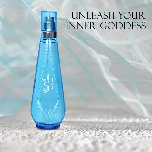 Cool Ocean Eau de Parfum Spray for Women - Floral Fragrance, 3.4 fl oz